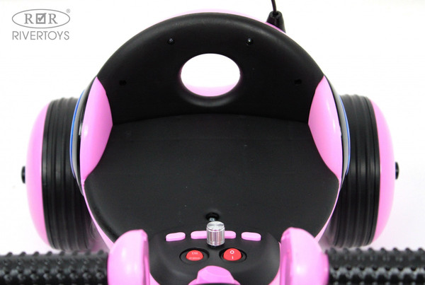 Изображение товара Детский мотоцикл RiverToys HL300 (розовый)