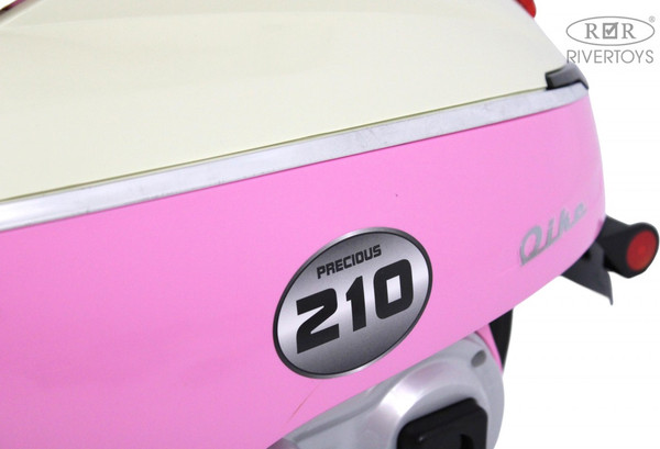 Изображение товара Детский мотоцикл RiverToys Z222ZZ (розовый)