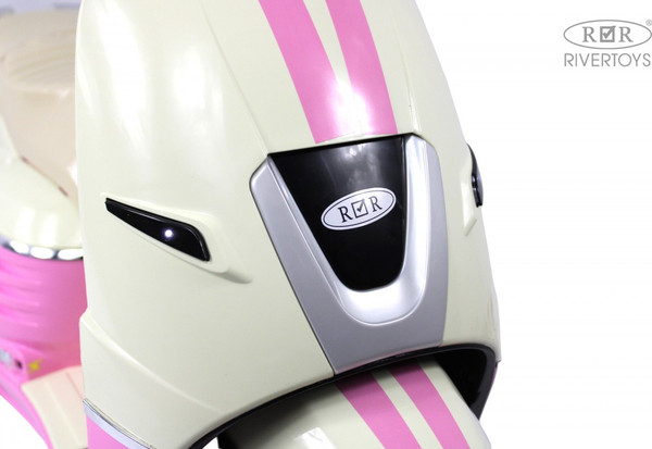 Изображение товара Детский мотоцикл RiverToys Z222ZZ (розовый)