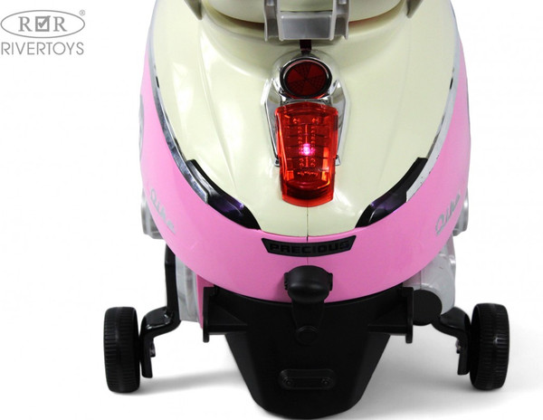 Изображение товара Детский мотоцикл RiverToys Z222ZZ (розовый)