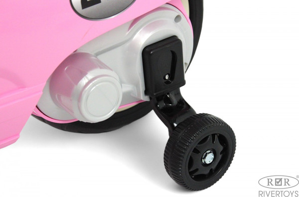 Изображение товара Детский мотоцикл RiverToys Z222ZZ (розовый)