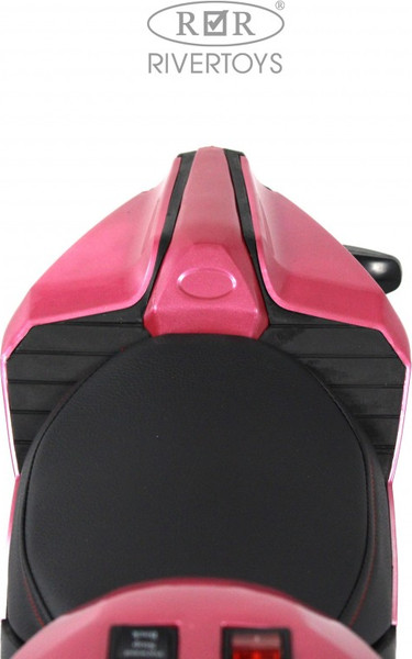 Изображение товара Детский мотоцикл RiverToys X003XX (розовый глянец)