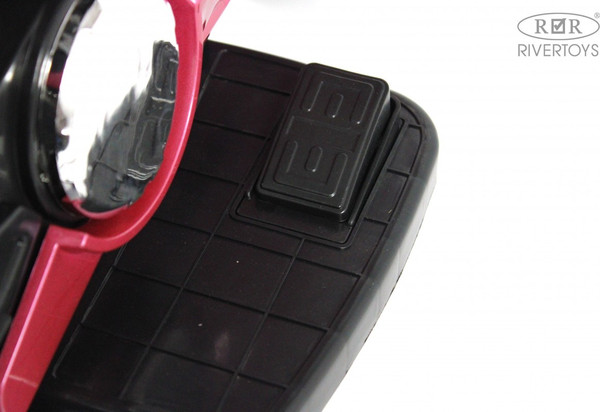 Изображение товара Детский мотоцикл RiverToys X003XX (розовый глянец)