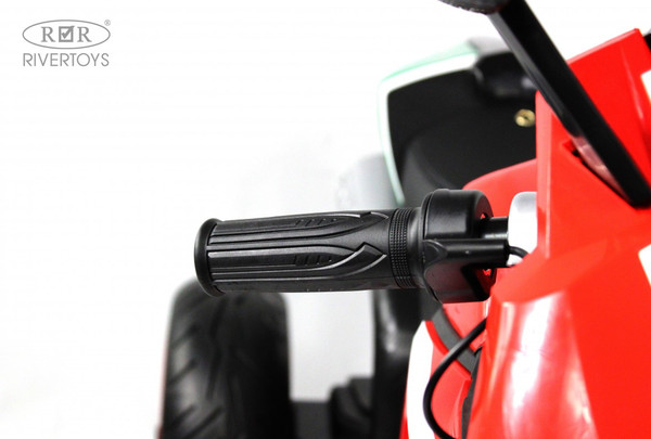 Изображение товара Детский мотоцикл RiverToys C005MC (красный)