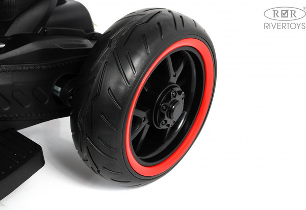 Изображение товара Детский мотоцикл RiverToys C005MC (красный)