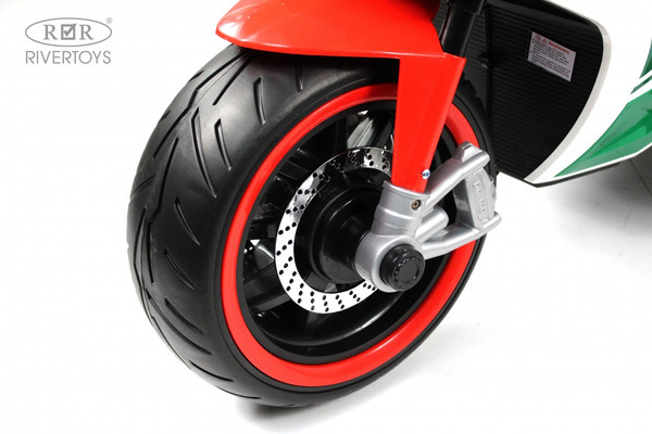 Изображение товара Детский мотоцикл RiverToys C005MC (красный)