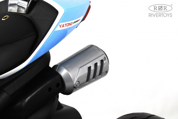 Изображение товара Детский мотоцикл RiverToys C005MC (синий)