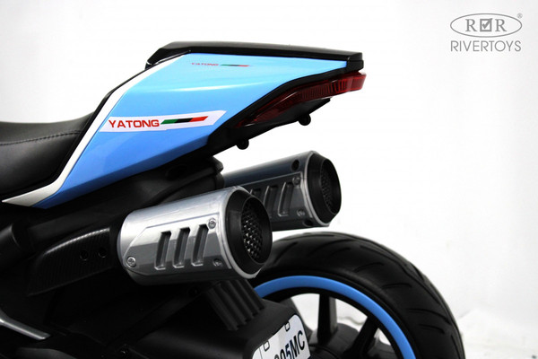 Изображение товара Детский мотоцикл RiverToys C005MC (синий)