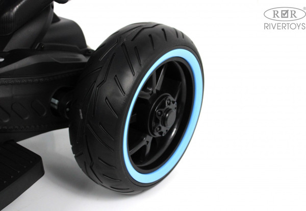 Изображение товара Детский мотоцикл RiverToys C005MC (синий)