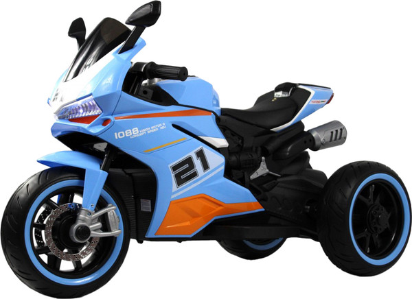 Изображение товара Детский мотоцикл RiverToys C005MC (синий)