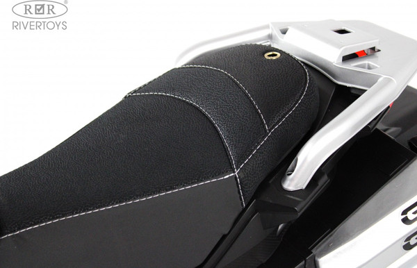 Изображение товара Детский мотоцикл RiverToys М009БХ (серый)