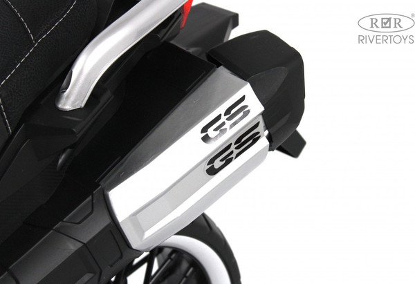 Изображение товара Детский мотоцикл RiverToys М009БХ (серый)