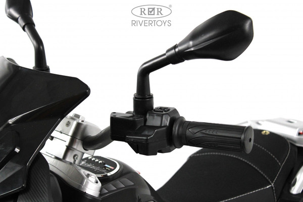 Изображение товара Детский мотоцикл RiverToys М009БХ (серый)