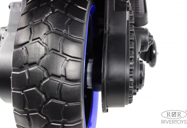 Изображение товара Детский мотоцикл RiverToys М009БХ (синий)