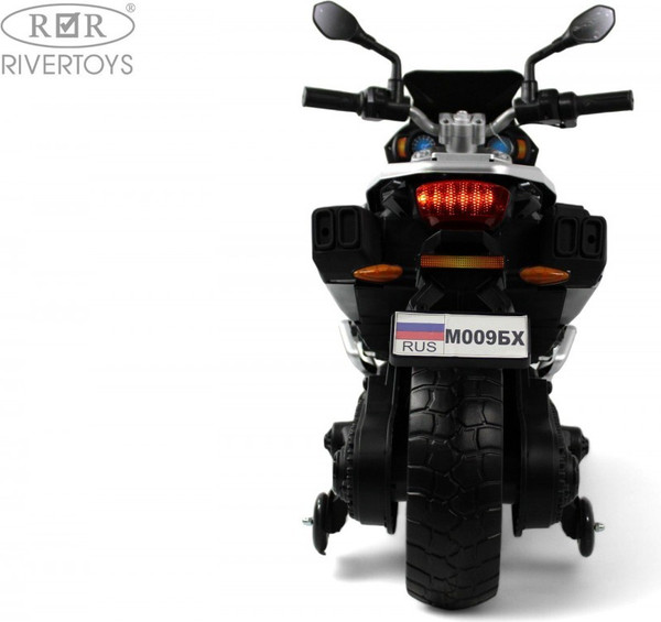 Изображение товара Детский мотоцикл RiverToys М009БХ (синий)