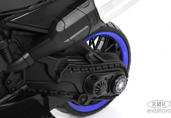 Изображение товара Детский мотоцикл RiverToys М009БХ (синий)