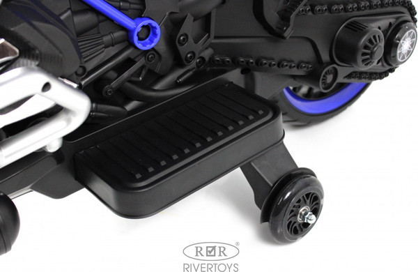 Изображение товара Детский мотоцикл RiverToys М009БХ (синий)