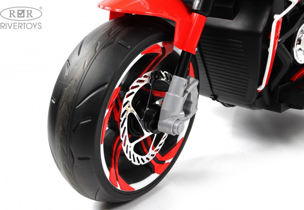 Изображение товара Детский мотоцикл RiverToys C111MC (красный)