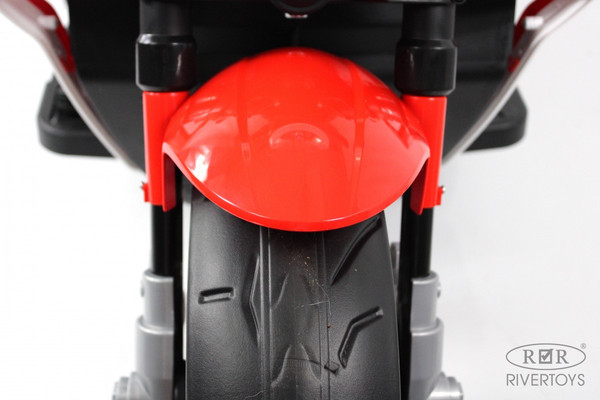 Изображение товара Детский мотоцикл RiverToys C111MC (красный)