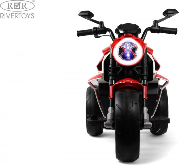 Изображение товара Детский мотоцикл RiverToys C111MC (красный)