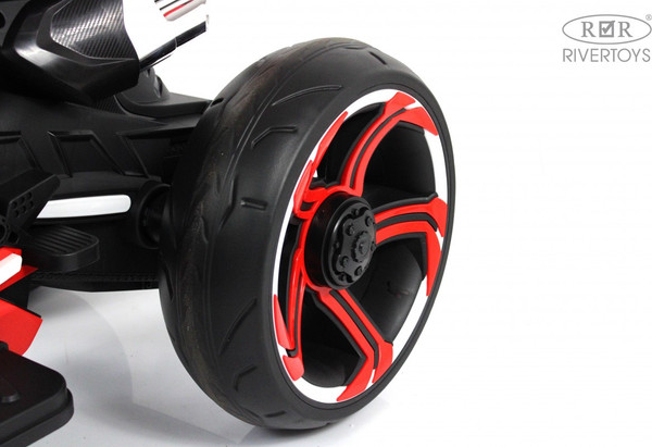 Изображение товара Детский мотоцикл RiverToys C111MC (красный)