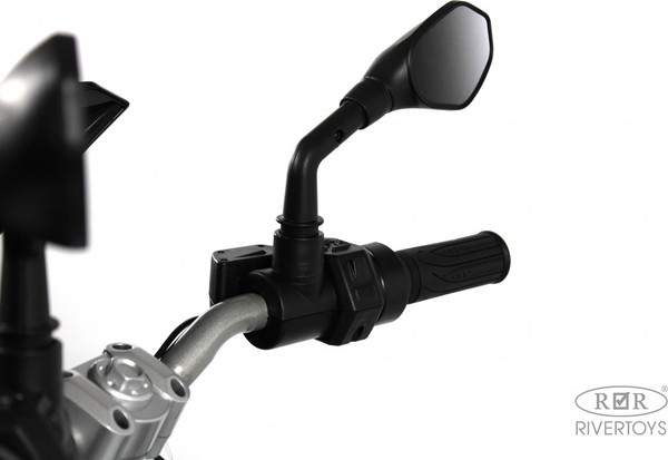 Изображение товара Детский мотоцикл RiverToys М111БХ (белый)