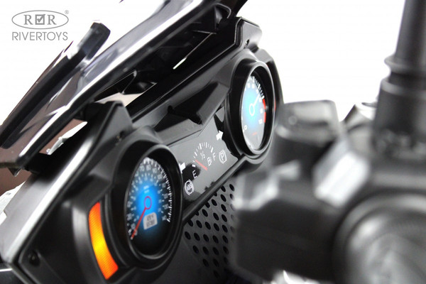 Изображение товара Детский мотоцикл RiverToys М111БХ (белый)