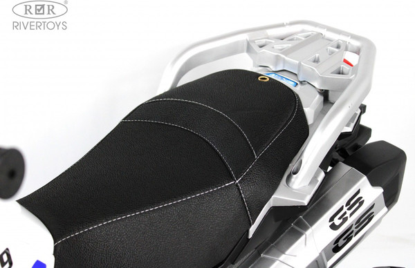 Изображение товара Детский мотоцикл RiverToys М111БХ (белый)