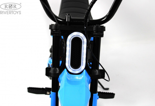 Изображение товара Детский мотоцикл RiverToys A005AA (синий)