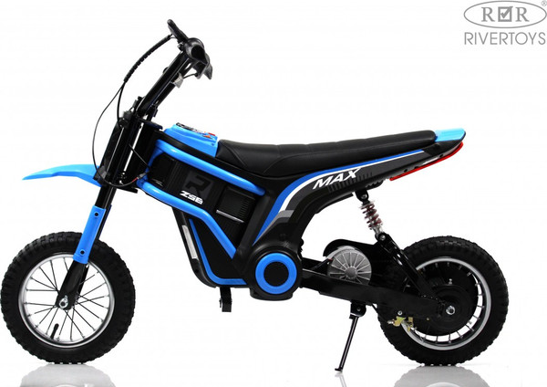 Изображение товара Детский мотоцикл RiverToys A005AA (синий)