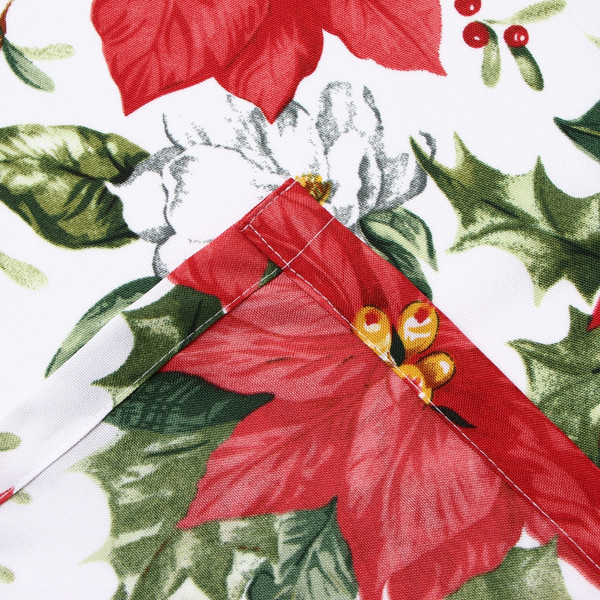 Изображение товара Комплект штор Доляна Рождественские цветы / 10643126