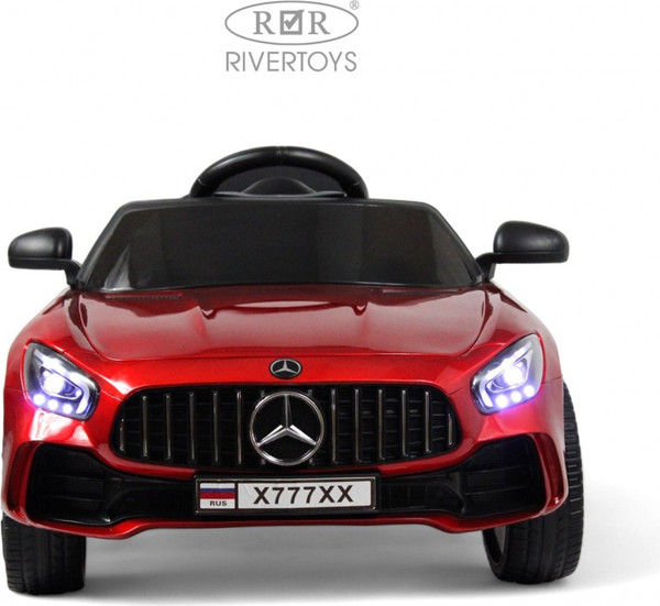 Изображение товара Детский автомобиль RiverToys Mercedes-Benz AMG GT / X777XX (красный глянец)