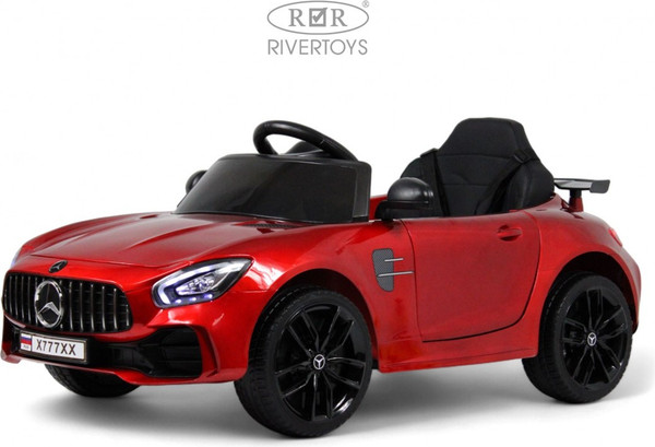 Изображение товара Детский автомобиль RiverToys Mercedes-Benz AMG GT / X777XX (красный глянец)