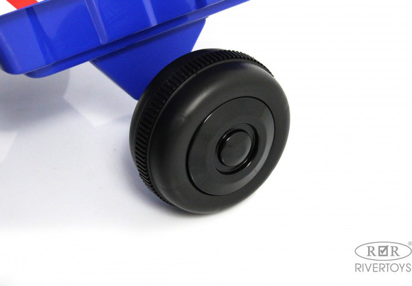 Изображение товара Детский автомобиль RiverToys Трактор-погрузчик / T333TT (синий)