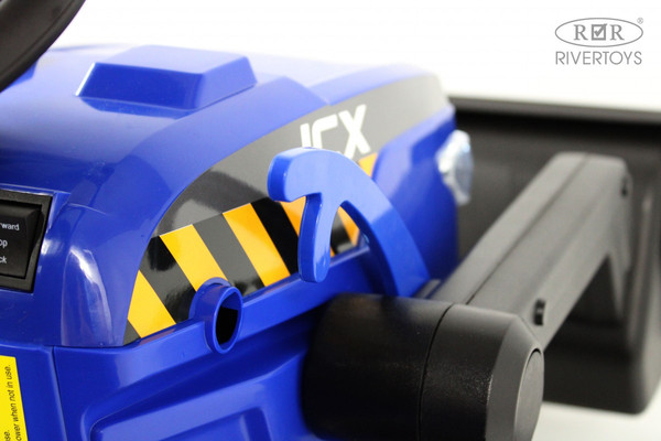 Изображение товара Детский автомобиль RiverToys Трактор-погрузчик / T333TT (синий)