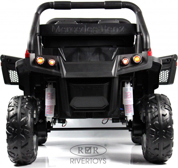 Изображение товара Детский автомобиль RiverToys Mercedes-Benz Unimog Concept P555BP (вишневый глянец)