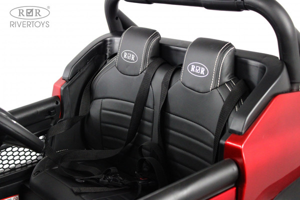 Изображение товара Детский автомобиль RiverToys Mercedes-Benz Unimog Concept P555BP (вишневый глянец)