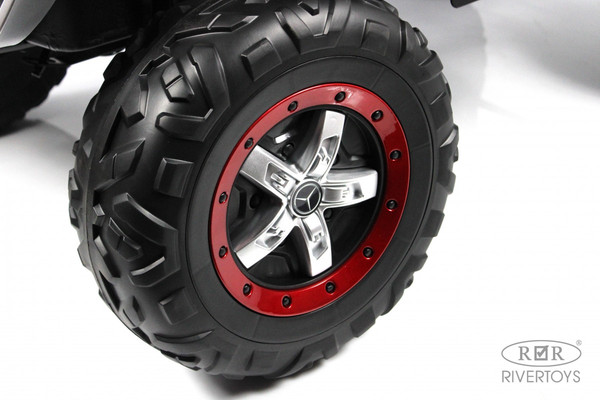 Изображение товара Детский автомобиль RiverToys Mercedes-Benz Unimog Concept P555BP (вишневый глянец)