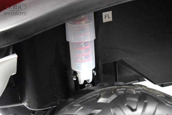 Изображение товара Детский автомобиль RiverToys Mercedes-Benz Unimog Concept P555BP (вишневый глянец)