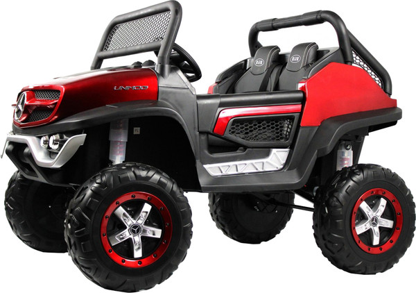 Изображение товара Детский автомобиль RiverToys Mercedes-Benz Unimog Concept P555BP (вишневый глянец)