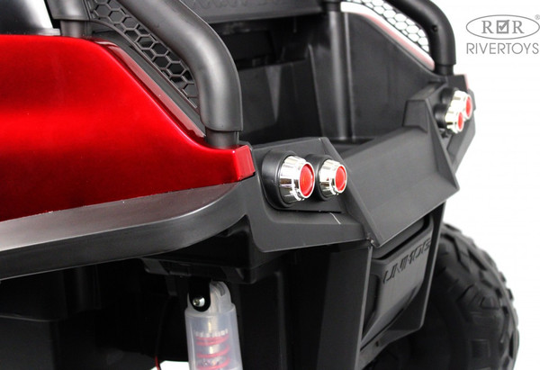 Изображение товара Детский автомобиль RiverToys Mercedes-Benz Unimog Concept P555BP (вишневый глянец)