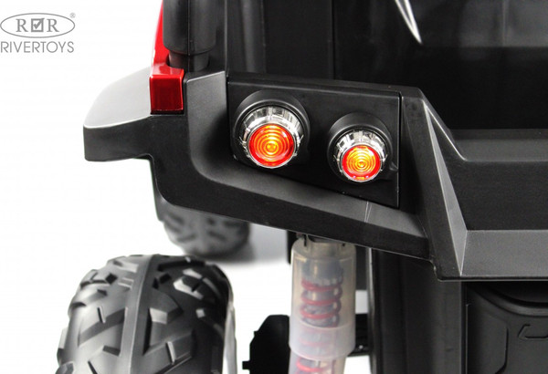 Изображение товара Детский автомобиль RiverToys Mercedes-Benz Unimog Concept P555BP (вишневый глянец)