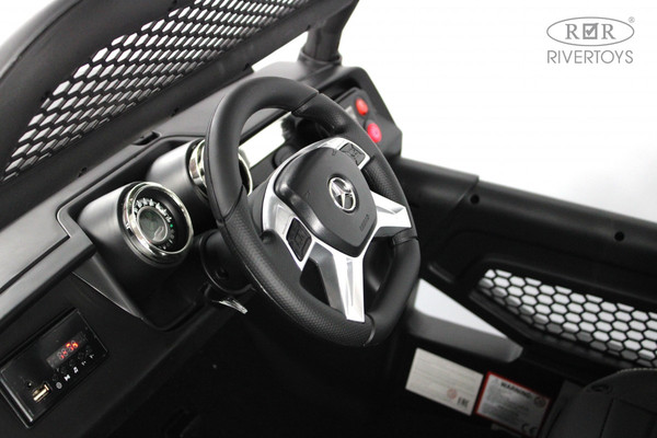 Изображение товара Детский автомобиль RiverToys Mercedes-Benz Unimog Concept P555BP (вишневый глянец)