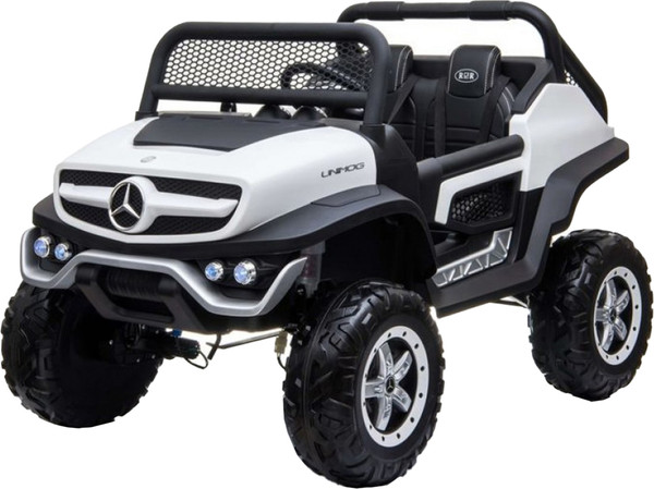 Изображение товара Детский автомобиль RiverToys Mercedes-Benz Unimog Concept P555BP (белый)