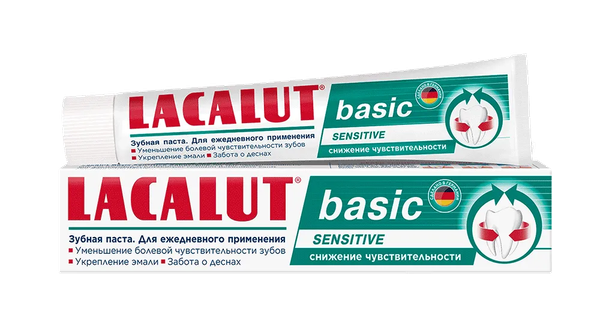 Изображение товара Зубная паста Lacalut Basic Sensitive (75мл)