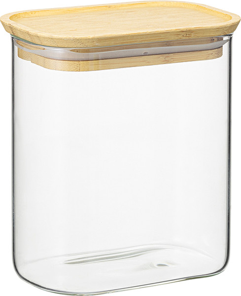 Изображение товара Емкость для хранения Smart Solutions Glass Bamboo / SS0000167