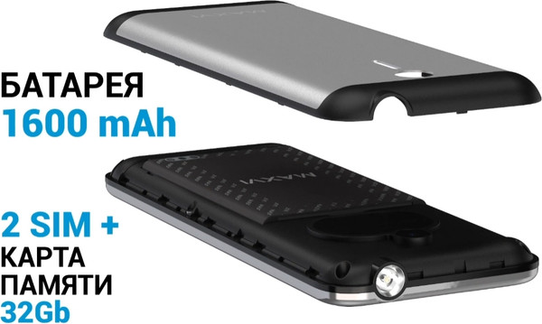 Изображение товара Мобильный телефон Maxvi X10i (синий)