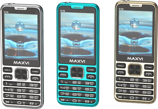 Изображение товара Мобильный телефон Maxvi X10i (синий)