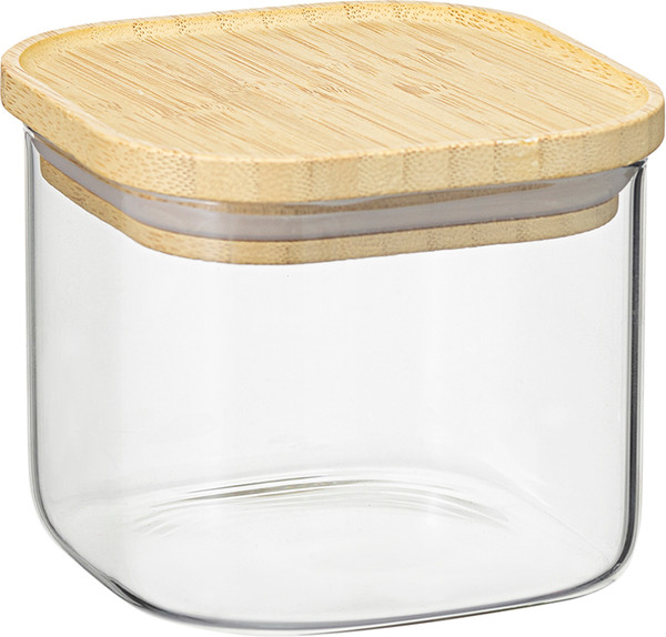 Изображение товара Емкость для хранения Smart Solutions Glass Bamboo / SS0000158
