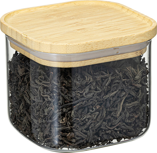 Изображение товара Емкость для хранения Smart Solutions Glass Bamboo / SS0000158